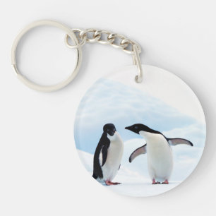 Adelie Penguins Schlüsselanhänger