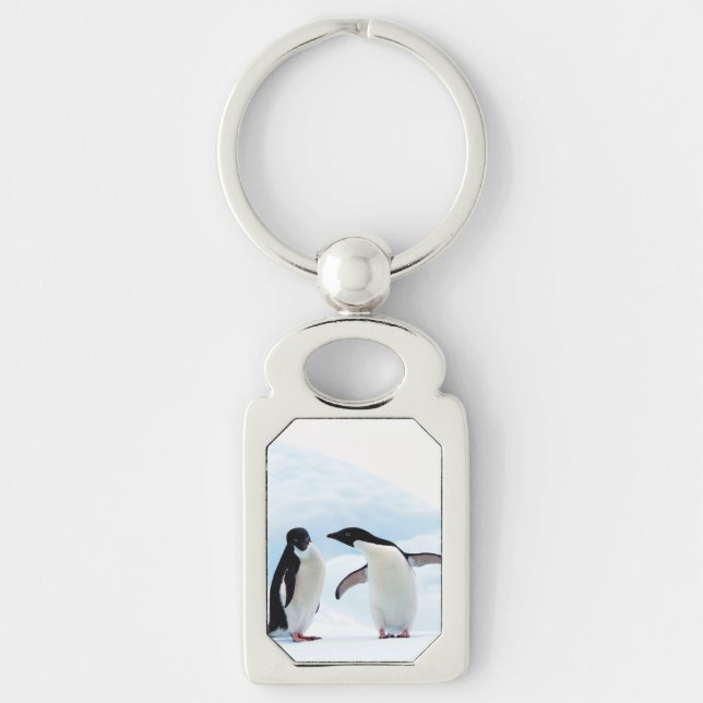 Adelie Penguins Schlüsselanhänger (Vorderseite)