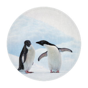 Adelie Penguins Schneidebrett