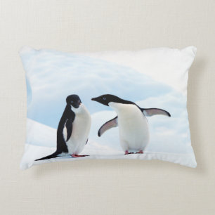 Adelie Penguins Zierkissen