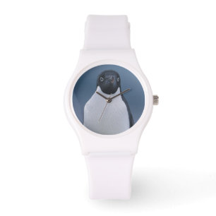 Adelie-Pinguin auf Eis Armbanduhr