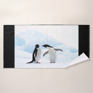Adelie Pinguine Badhandtuch Set