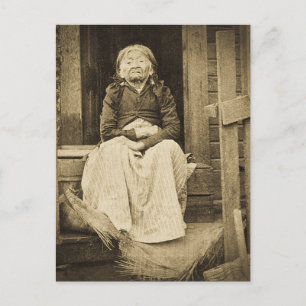 Adeline Princess of Seattle Washington 1896 Postkarte