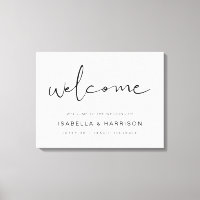 ADELLA Edgy Moderne Minimalistische Hochzeit Willk