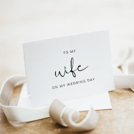 ADELLA für meine Ehefrau auf meiner Hochzeitstagsk Dankeskarte