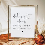 ADELLA Moderne Vorlage für die Minimalistische Dat Poster<br><div class="desc">Dieses Brautparty-Spieltempel mit edlem Kalligraphie-Schriftart und modernem minimalistischem Design. Ändern Sie einfach die Farben und bearbeiten Sie *most*,  um den Bedürfnissen Ihrer Veranstaltung gerecht zu werden. Dieses Schild ist perfekt für Ihr zeitgenössisches,  minimalistisches oder böhmisches Brautparty oder andere Feiern.</div>
