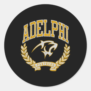 Adelphi Panthers Victory Runder Aufkleber