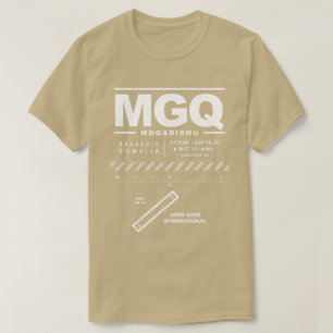 Aden Adde International Airport MGQ T - Shirt