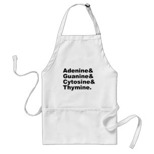 Adenin Guanin Cytosin Thymin DNA Nukleotide Schürze