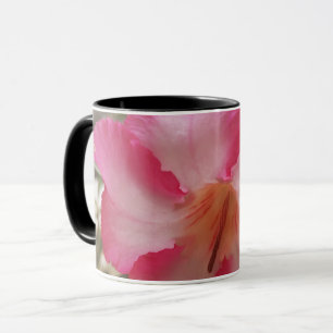 Adenium rosa weiße Blumen floral Naturgarten Pfl Tasse