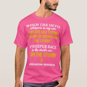 Adenosarkom Bewusstsein, dass ich der Sturm in die T-Shirt