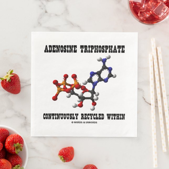 Adenosintriphosphat kontinuierlich Gerecycelt ATP Serviette (Beispiel)
