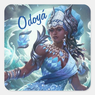 Adesivo auto colante Iemanjá Quadratischer Aufkleber