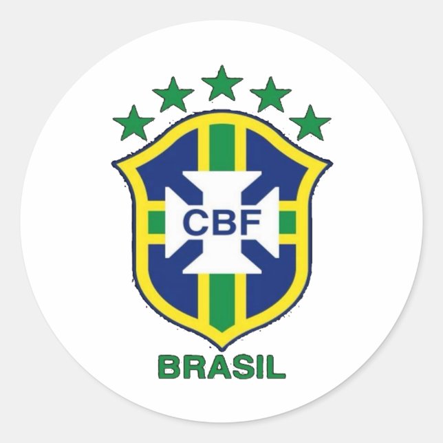 Adesivo Brasil Runder Aufkleber (Vorderseite)