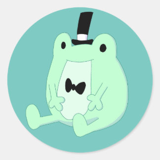 Adesivo de sapo runder aufkleber