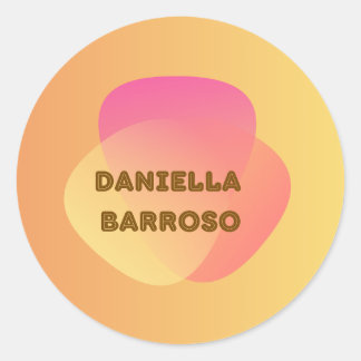 Adesivo Runder Aufkleber