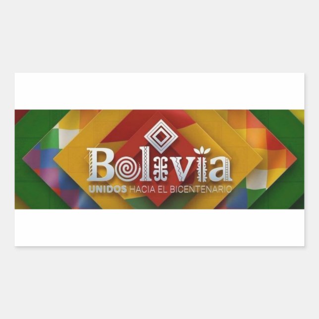 Adesivo unidos hacia el bicentenario rechteckiger aufkleber (Vorderseite)