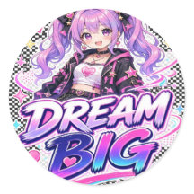 Adesivos Dream Big