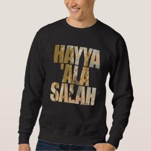 Adhan Ezan Islamischer Islam Iman Quran Sunna auff Sweatshirt