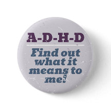 ADHD ACHTUNG Graue Vintage 70er-Texte