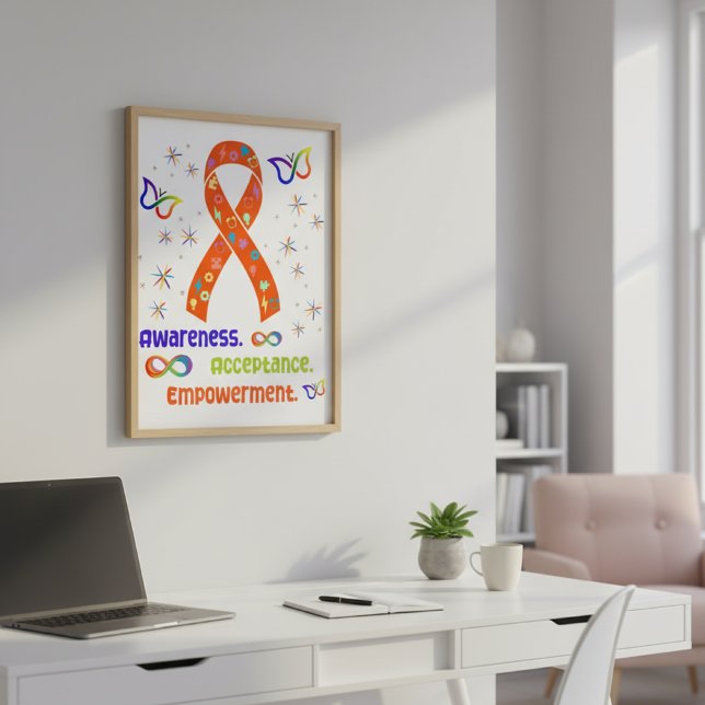 ADHD Advocacy Ribbon Poster (Von Creator hochgeladen)
