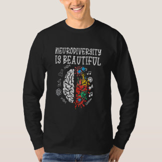 Adhd Autismus Bewusstsein Neurovielfalt ist schön T-Shirt