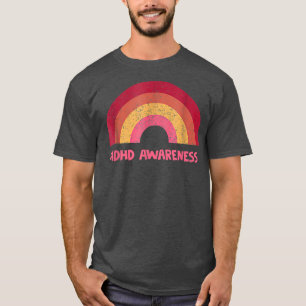 ADHD Awareness 70er Vintage Bewusstsein Männer Spa T-Shirt