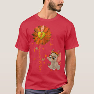 ADHD Awareness Sonnenblume Band Elephant T-Shirt