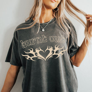 ADHD Burnout AuDHD Burnt Out überstimuliert T-Shirt