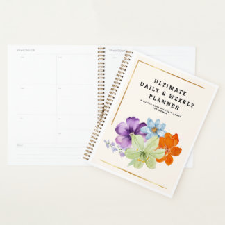 ADHD Daily-Weekly Planner for Women Planer