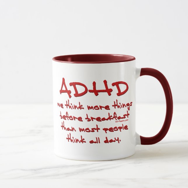 ADHD denken mehr Tasse (Rechts)