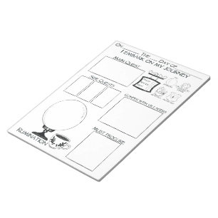ADHD Epic Adventure Notepad Notizblock