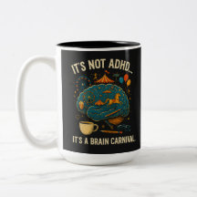 ADHD Funny Brain Carnival Tasse