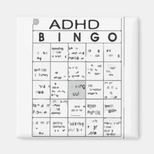 ADHD FUNNY MAGNET