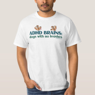 ADHD GEHIRNE Spaß T-Shirt