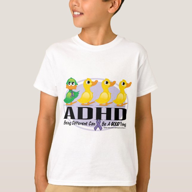 ADHD hässliches Entlein T-Shirt (Vorderseite)