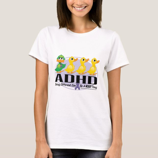 ADHD hässliches Entlein T-Shirt (Vorderseite)