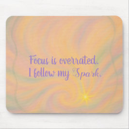 ADHD Ich folge meinem Spark Mouse Pad Mousepad