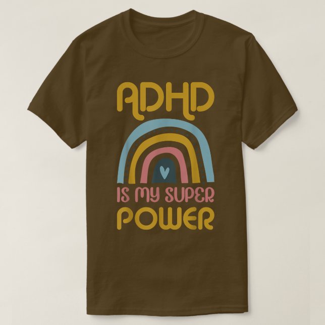 ADHD ist mein Power Tees mit ADHS-Leuten mit ADHS (Design vorne)