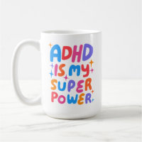 ADHD ist meine Superpower fröhliche Fun Bubble Let