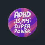 ADHD ist meine Superpower Fun Bubble Letters bunt Button<br><div class="desc">Handgefertigte Knopfkunst für Sie! Passen Sie mit Ihrem eigenen Text an oder ändern Sie die Farben. Karo meinen Shop für viel mehr Farben und Designs oder lass mir wissen,  wenn Sie etwas Sonderanfertigungen wollen!</div>