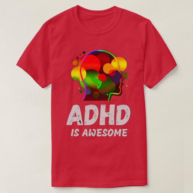 Adhd ist Phantastisch 68 T-Shirt (Design vorne)