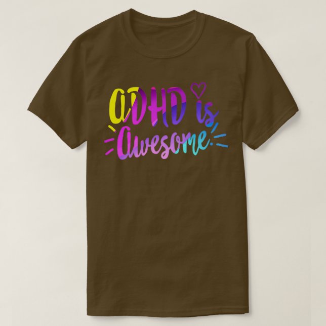 ADHD ist Phantastische lustige ADHS Shirt Mental H (Design vorne)