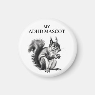 ADHD-Maskottmagnet Magnet