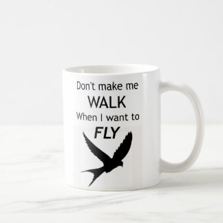 ADHD motivierend Tasse - ich will, um ZU FLIEGEN