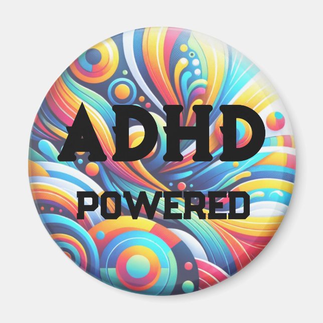 ADHD Powered Magnet (Vorne)
