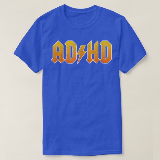 ADHD Rocker Hemd für Männer, Frauen und Kinder T-Shirt (Design vorne)