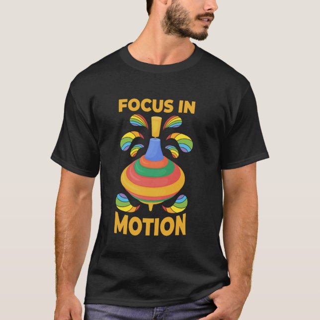 ADHD Simulator ADHD Sensibilisierungsmonat Männer  T-Shirt (Vorderseite)