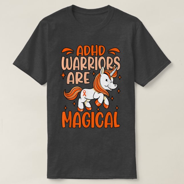 ADHD Warrior 300 T-Shirt (Design vorne)