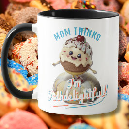 ADHDelightful Sundae Personalisiert ADHD Tasse
